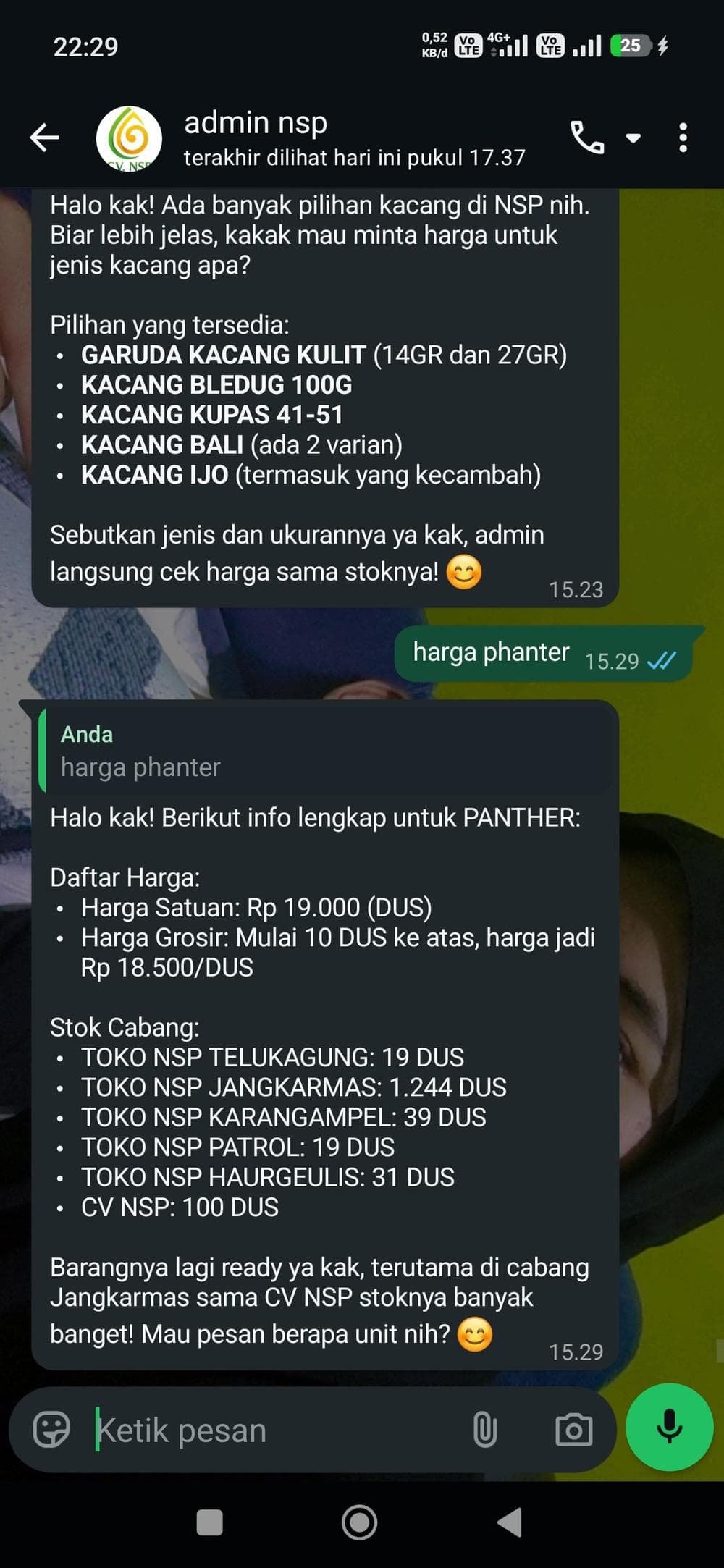 Portfolio, CV NSP, Indramayu · 7 cabang